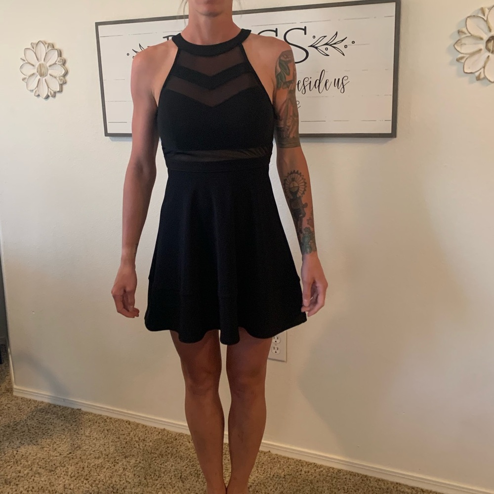 Lulu’s classic black dress